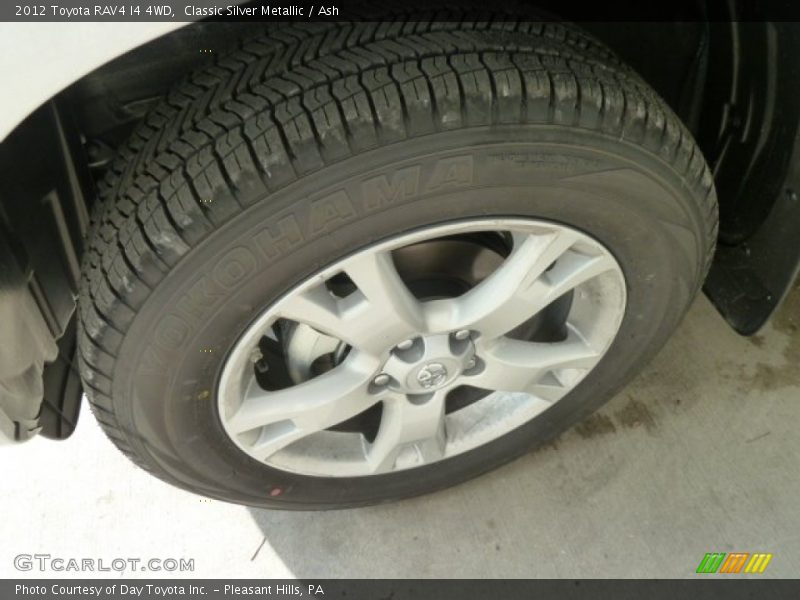 Classic Silver Metallic / Ash 2012 Toyota RAV4 I4 4WD