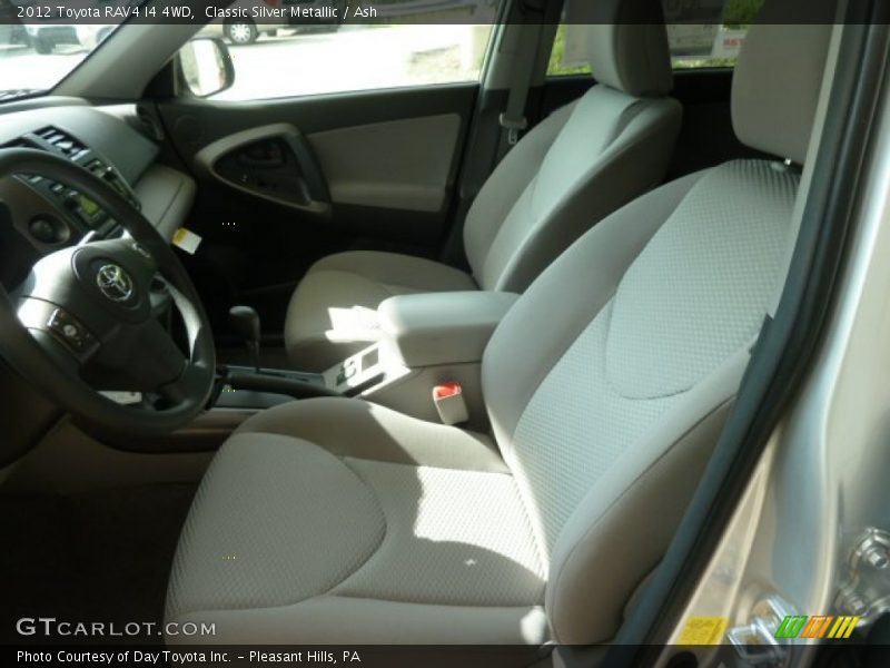 Classic Silver Metallic / Ash 2012 Toyota RAV4 I4 4WD