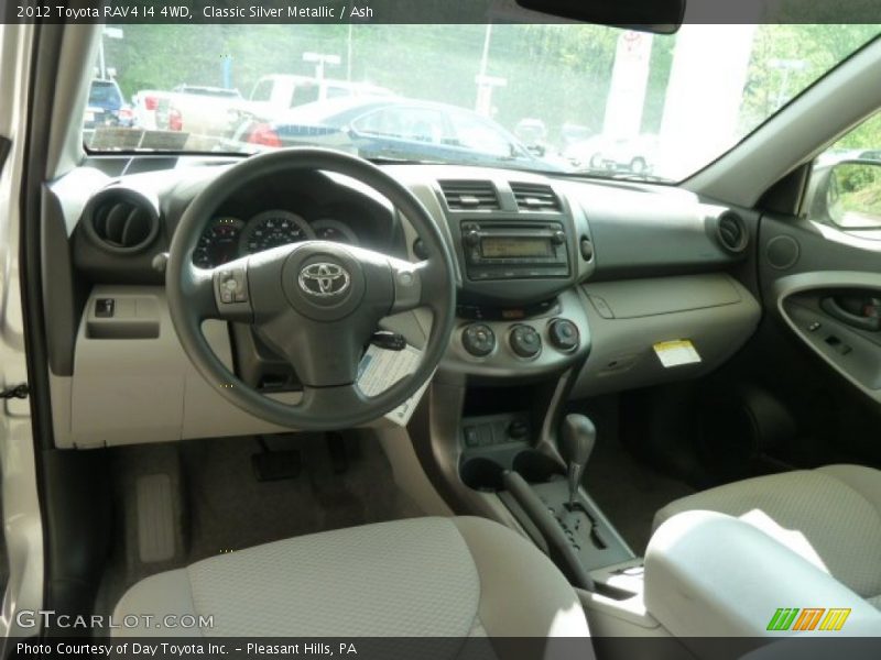 Classic Silver Metallic / Ash 2012 Toyota RAV4 I4 4WD