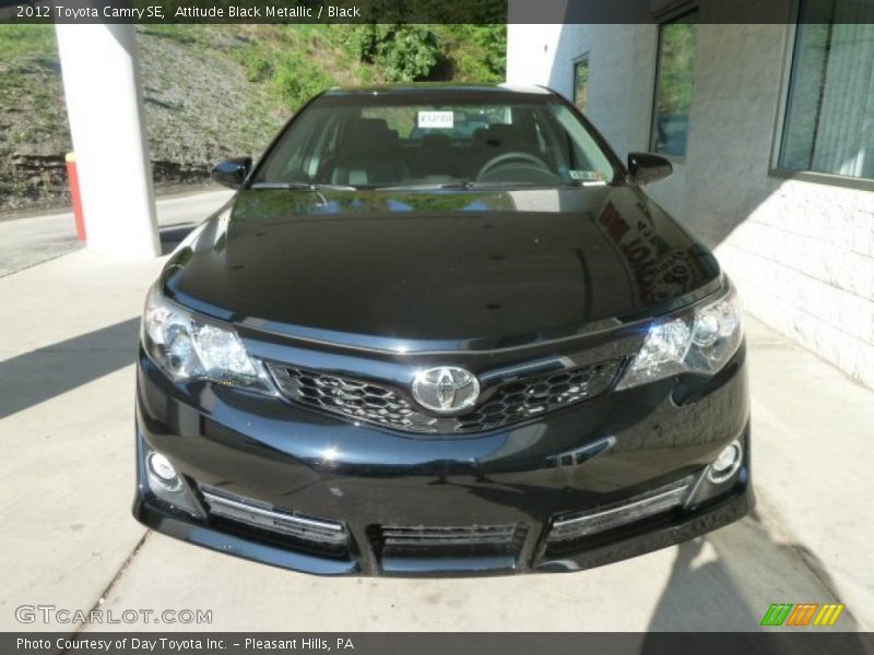Attitude Black Metallic / Black 2012 Toyota Camry SE