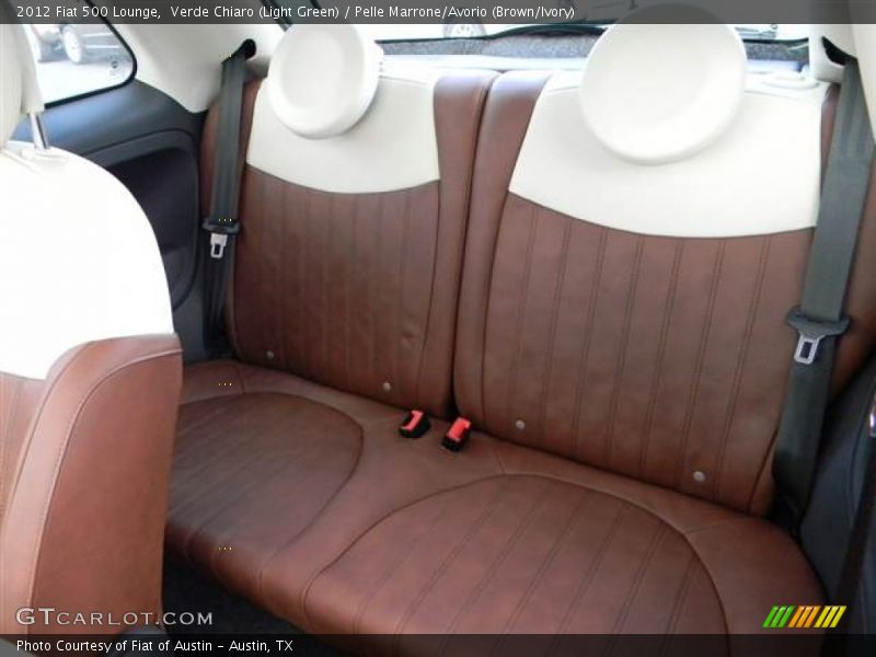 Rear Seat of 2012 500 Lounge