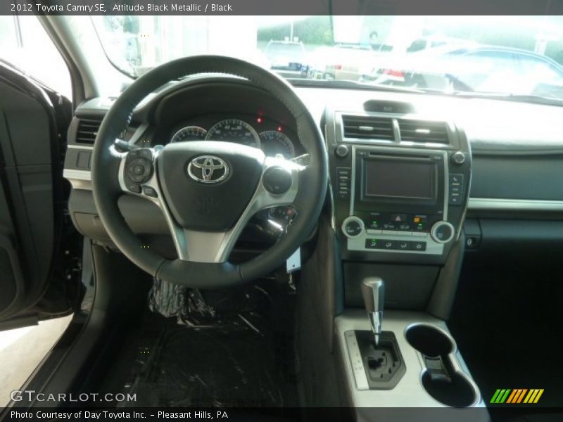 Attitude Black Metallic / Black 2012 Toyota Camry SE
