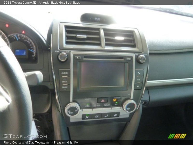 Attitude Black Metallic / Black 2012 Toyota Camry SE