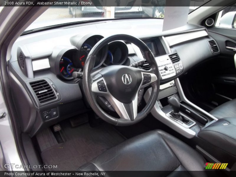 Alabaster Silver Metallic / Ebony 2008 Acura RDX