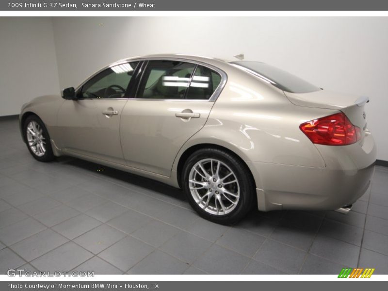Sahara Sandstone / Wheat 2009 Infiniti G 37 Sedan