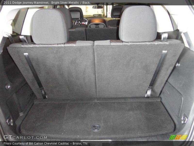 Bright Silver Metallic / Black 2011 Dodge Journey Mainstreet