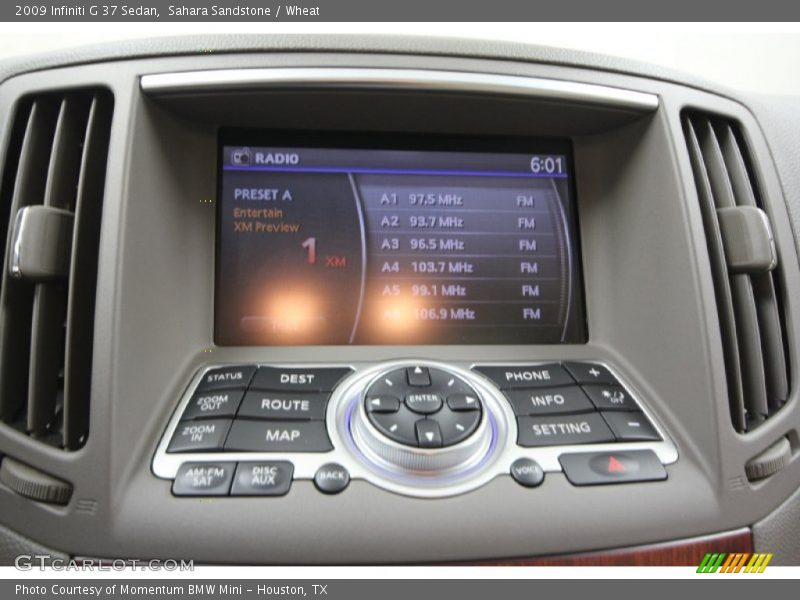 Sahara Sandstone / Wheat 2009 Infiniti G 37 Sedan
