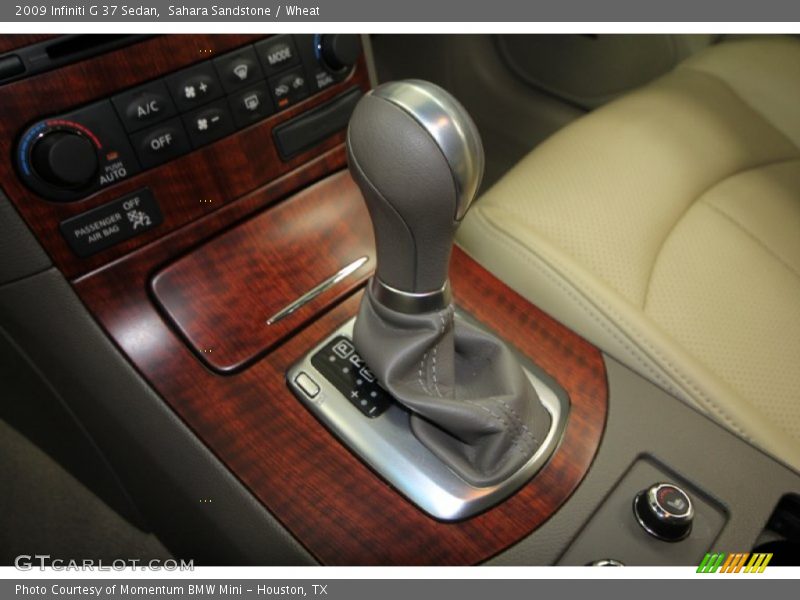  2009 G 37 Sedan 7 Speed ASC Automatic Shifter