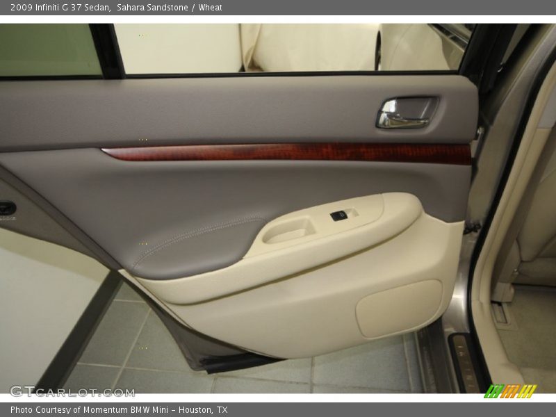 Sahara Sandstone / Wheat 2009 Infiniti G 37 Sedan