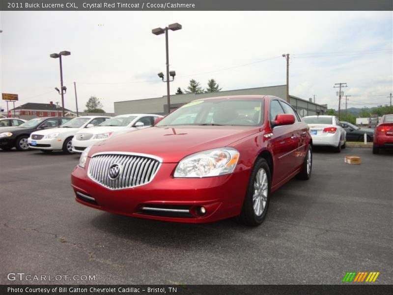 Crystal Red Tintcoat / Cocoa/Cashmere 2011 Buick Lucerne CXL