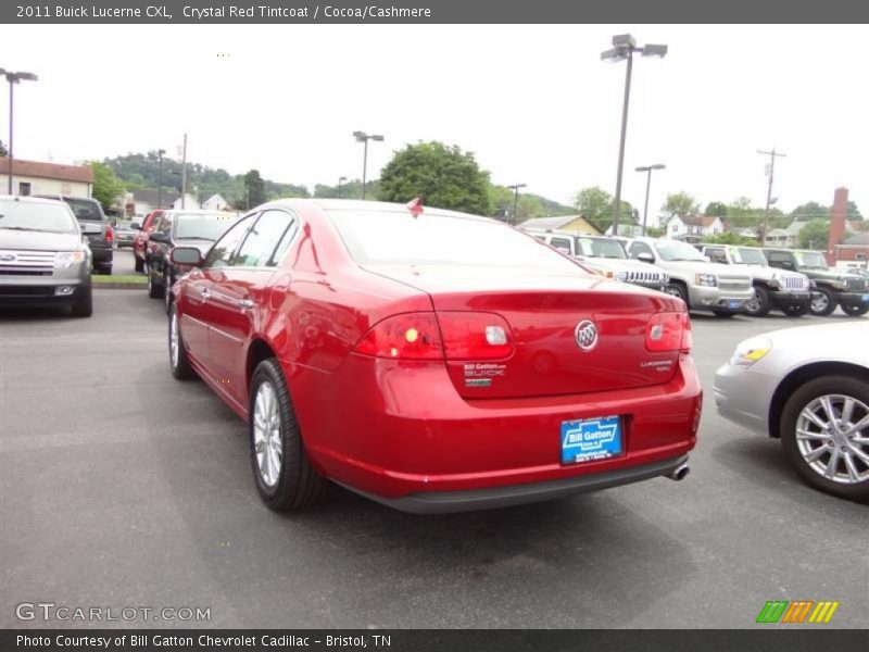 Crystal Red Tintcoat / Cocoa/Cashmere 2011 Buick Lucerne CXL