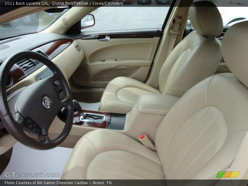 Crystal Red Tintcoat / Cocoa/Cashmere 2011 Buick Lucerne CXL