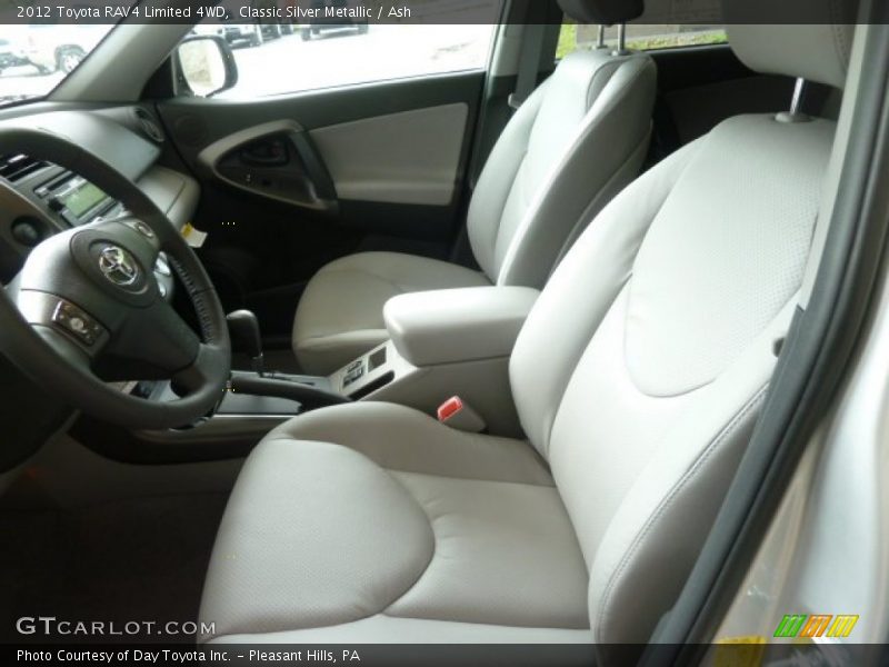 Classic Silver Metallic / Ash 2012 Toyota RAV4 Limited 4WD