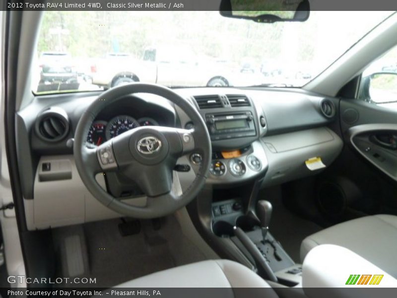 Classic Silver Metallic / Ash 2012 Toyota RAV4 Limited 4WD