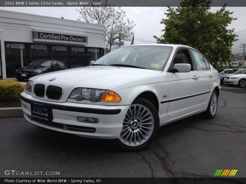 Alpine White / Sand 2001 BMW 3 Series 330xi Sedan