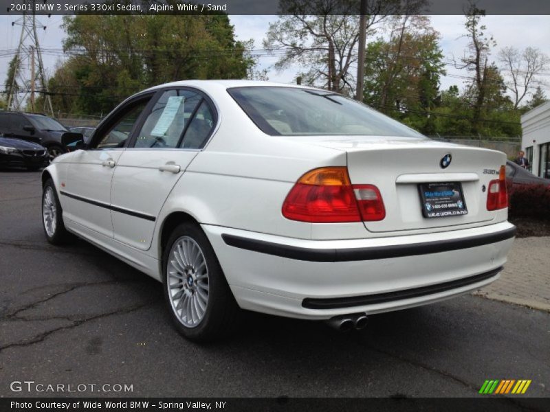 Alpine White / Sand 2001 BMW 3 Series 330xi Sedan