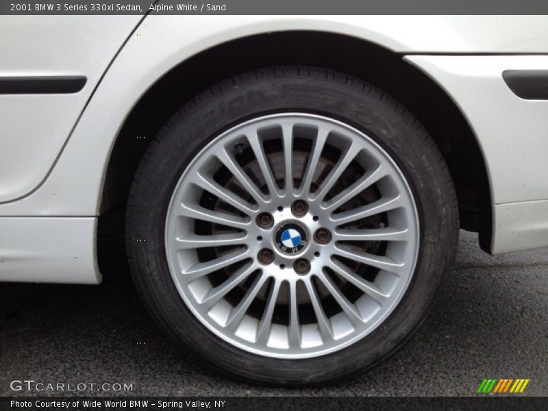 Alpine White / Sand 2001 BMW 3 Series 330xi Sedan