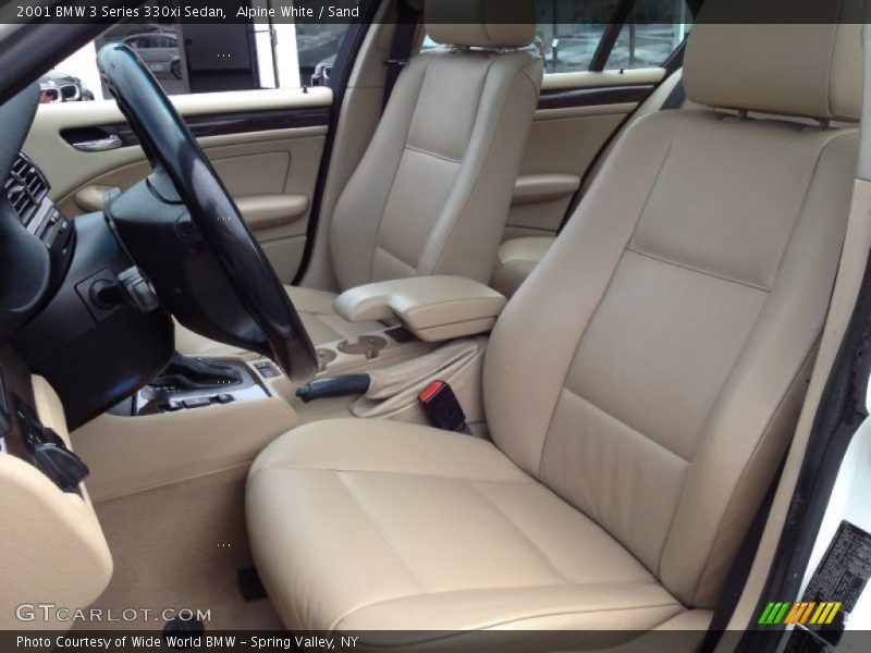 Alpine White / Sand 2001 BMW 3 Series 330xi Sedan