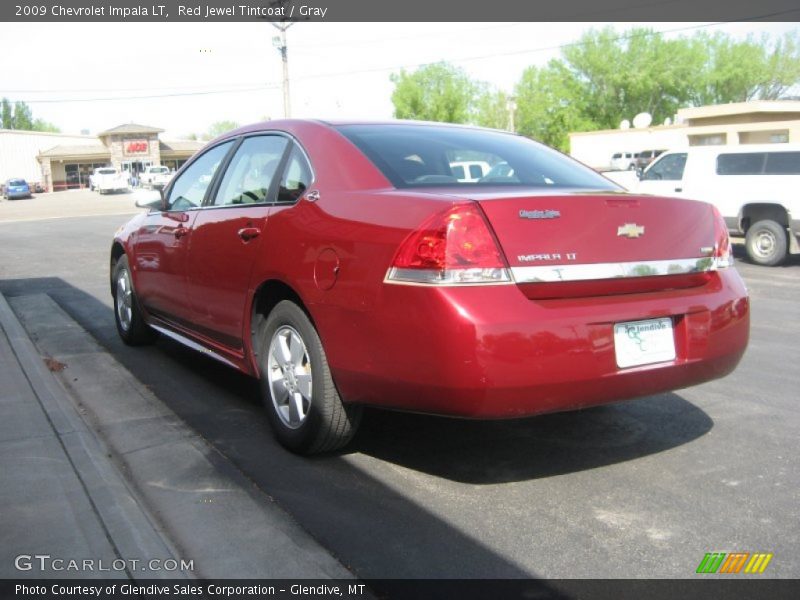 Red Jewel Tintcoat / Gray 2009 Chevrolet Impala LT