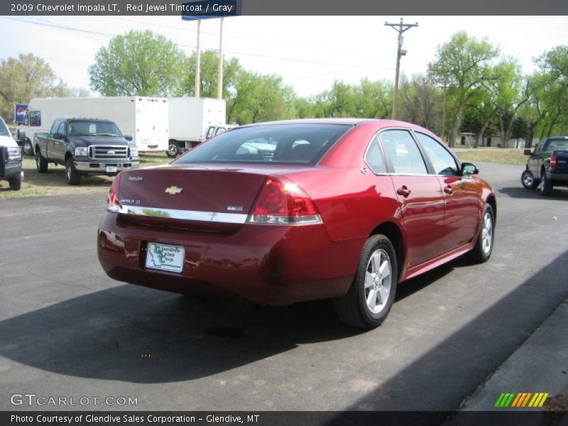 Red Jewel Tintcoat / Gray 2009 Chevrolet Impala LT