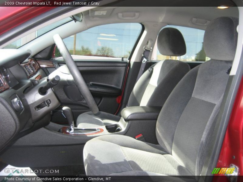 Red Jewel Tintcoat / Gray 2009 Chevrolet Impala LT