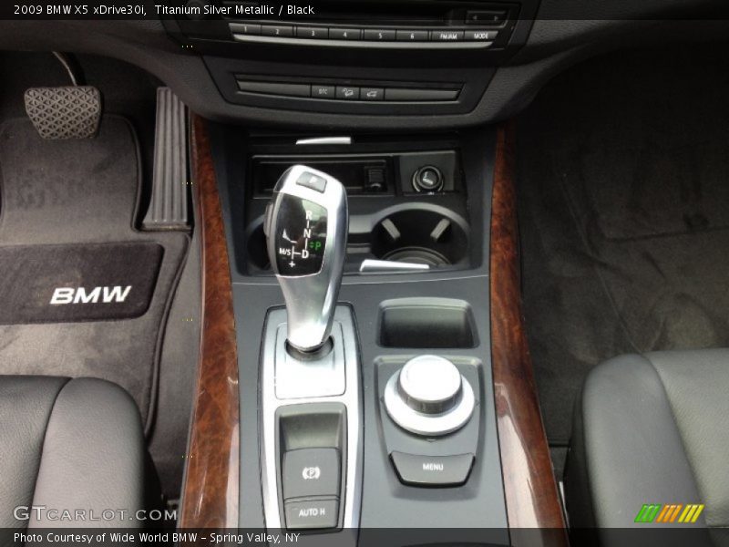 Titanium Silver Metallic / Black 2009 BMW X5 xDrive30i