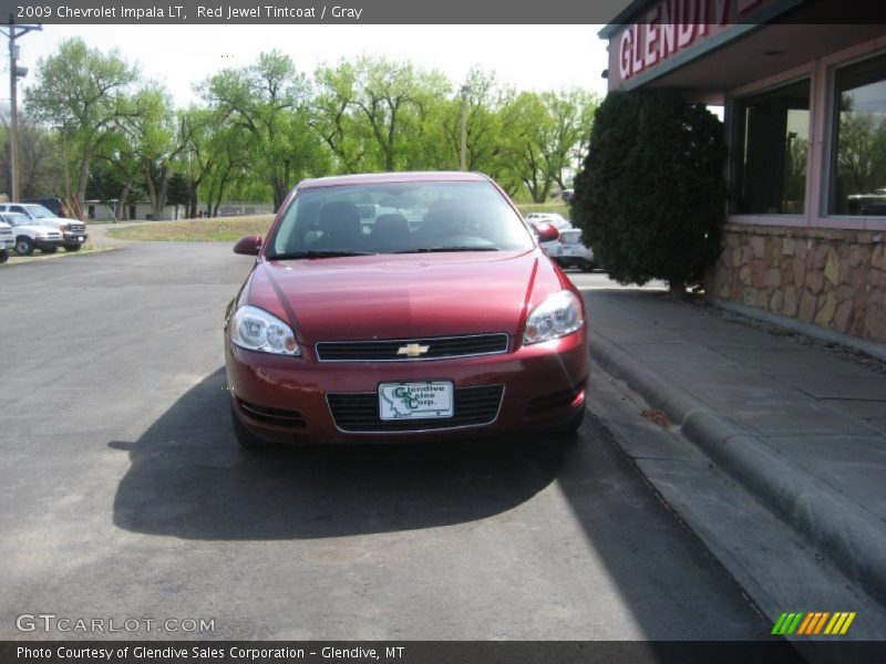 Red Jewel Tintcoat / Gray 2009 Chevrolet Impala LT