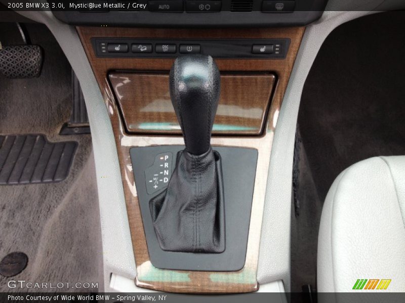 Mystic Blue Metallic / Grey 2005 BMW X3 3.0i