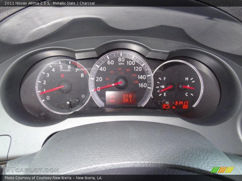 Metallic Slate / Charcoal 2011 Nissan Altima 2.5 S