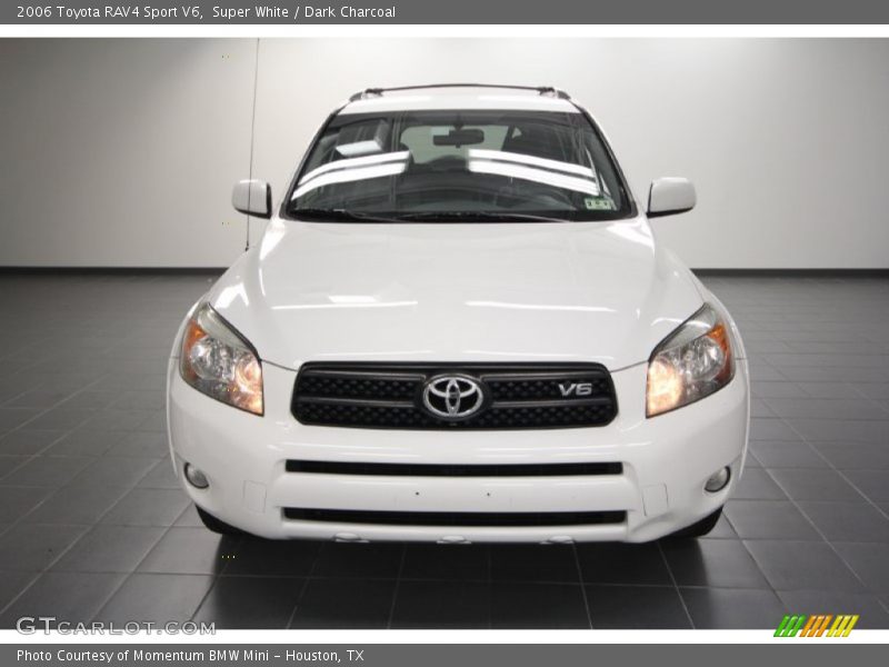 Super White / Dark Charcoal 2006 Toyota RAV4 Sport V6