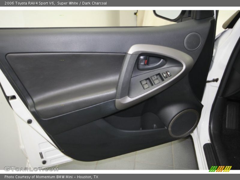Super White / Dark Charcoal 2006 Toyota RAV4 Sport V6