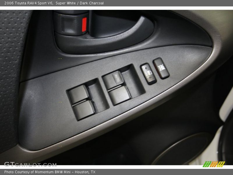 Super White / Dark Charcoal 2006 Toyota RAV4 Sport V6