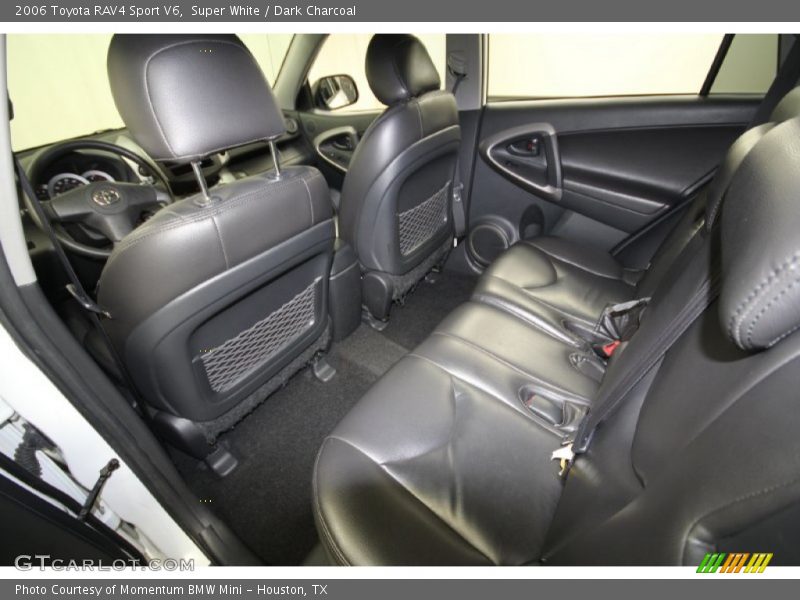 Super White / Dark Charcoal 2006 Toyota RAV4 Sport V6