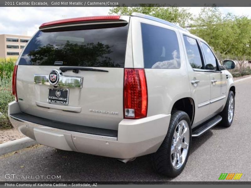 Gold Mist Metallic / Cashmere/Cocoa 2011 Cadillac Escalade