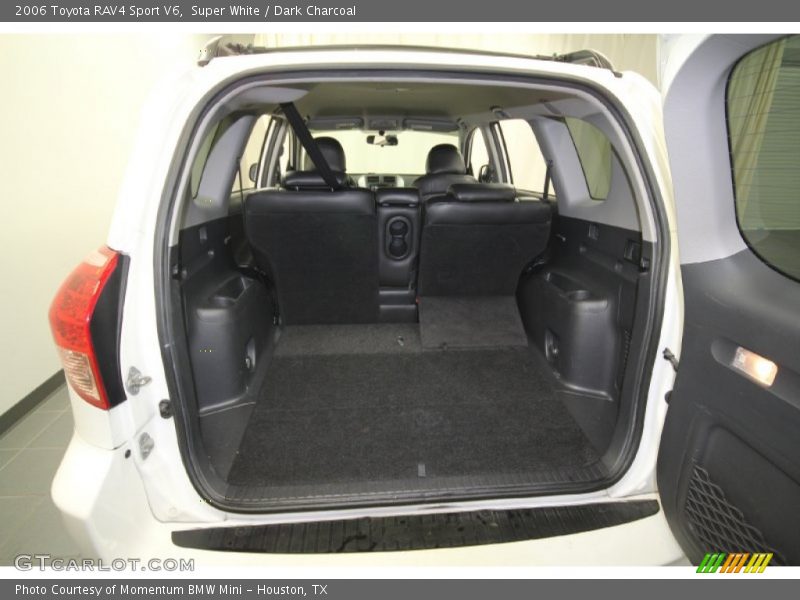 Super White / Dark Charcoal 2006 Toyota RAV4 Sport V6