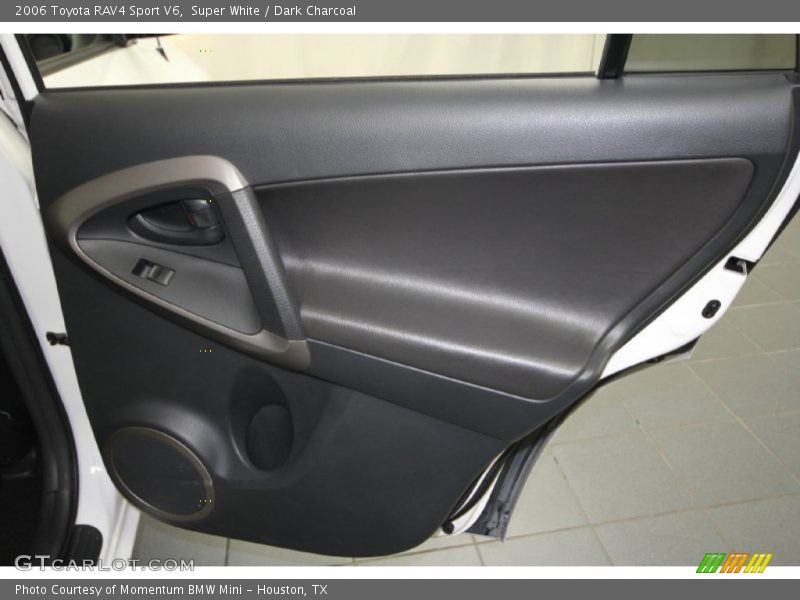 Super White / Dark Charcoal 2006 Toyota RAV4 Sport V6