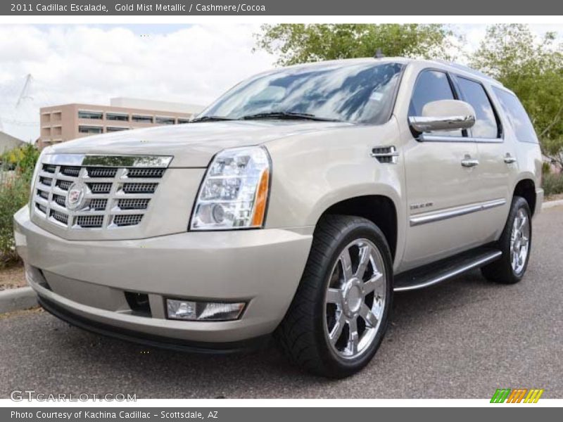 Gold Mist Metallic / Cashmere/Cocoa 2011 Cadillac Escalade