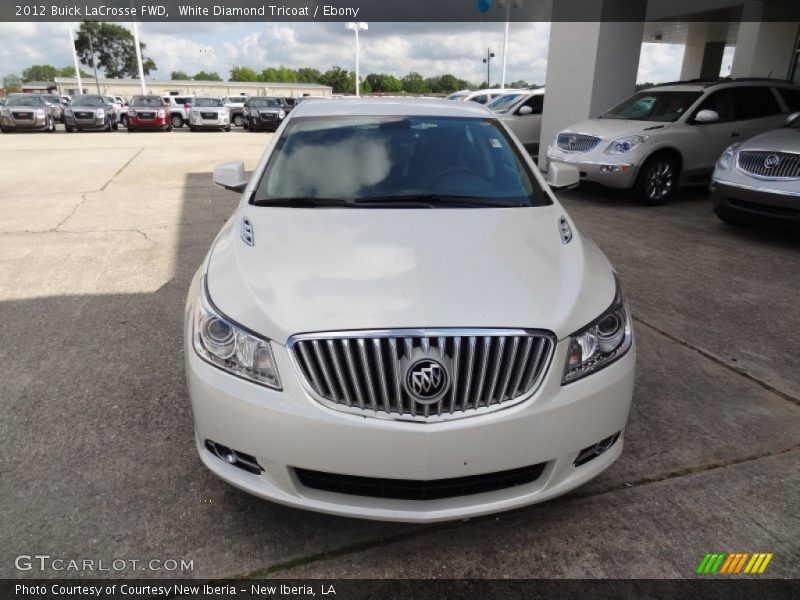White Diamond Tricoat / Ebony 2012 Buick LaCrosse FWD