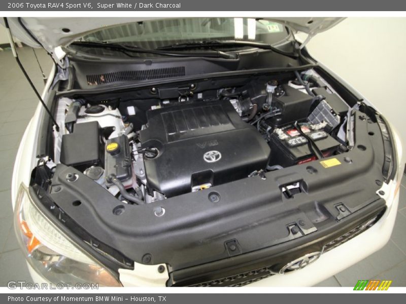 Super White / Dark Charcoal 2006 Toyota RAV4 Sport V6