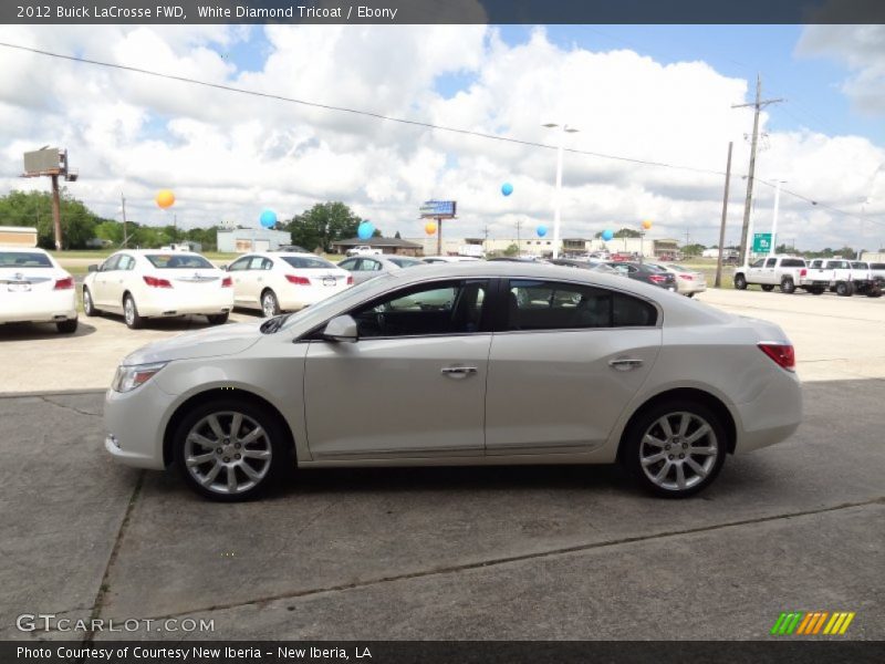 White Diamond Tricoat / Ebony 2012 Buick LaCrosse FWD