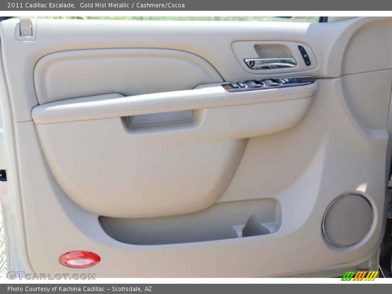 Gold Mist Metallic / Cashmere/Cocoa 2011 Cadillac Escalade