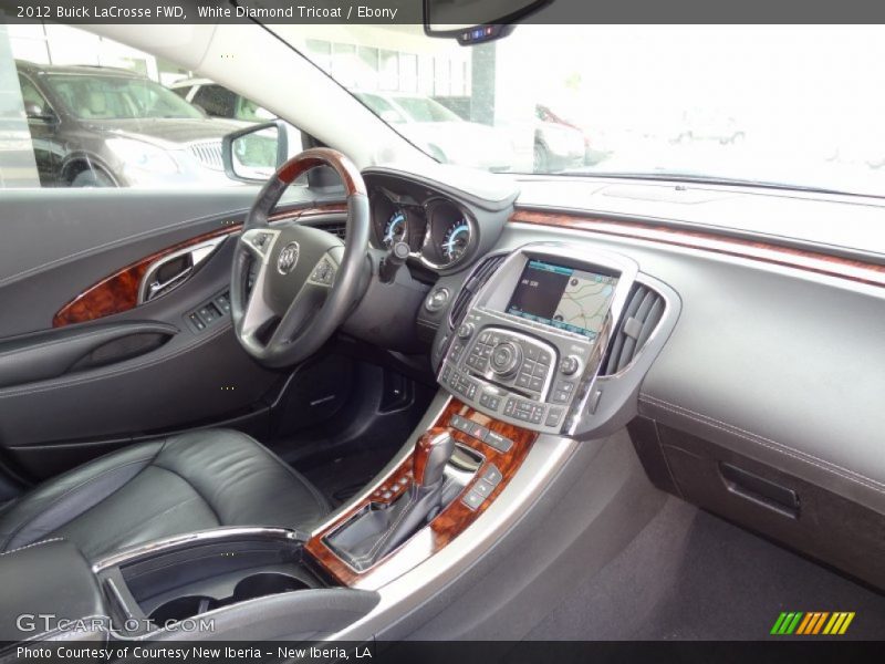 White Diamond Tricoat / Ebony 2012 Buick LaCrosse FWD