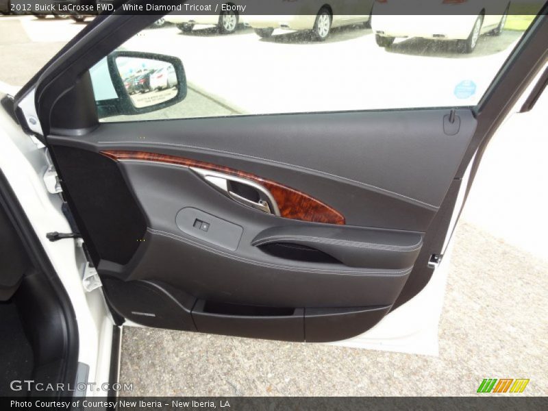 White Diamond Tricoat / Ebony 2012 Buick LaCrosse FWD