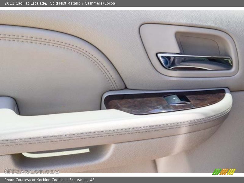 Gold Mist Metallic / Cashmere/Cocoa 2011 Cadillac Escalade