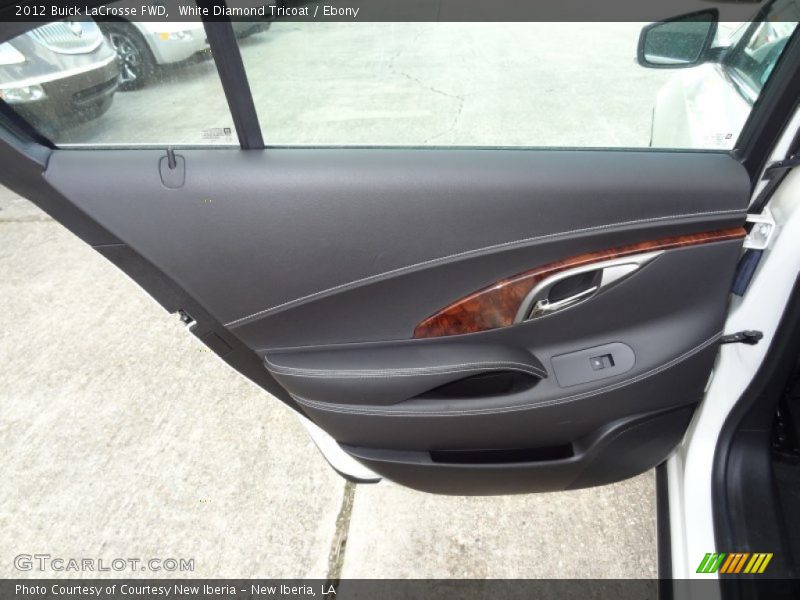 White Diamond Tricoat / Ebony 2012 Buick LaCrosse FWD