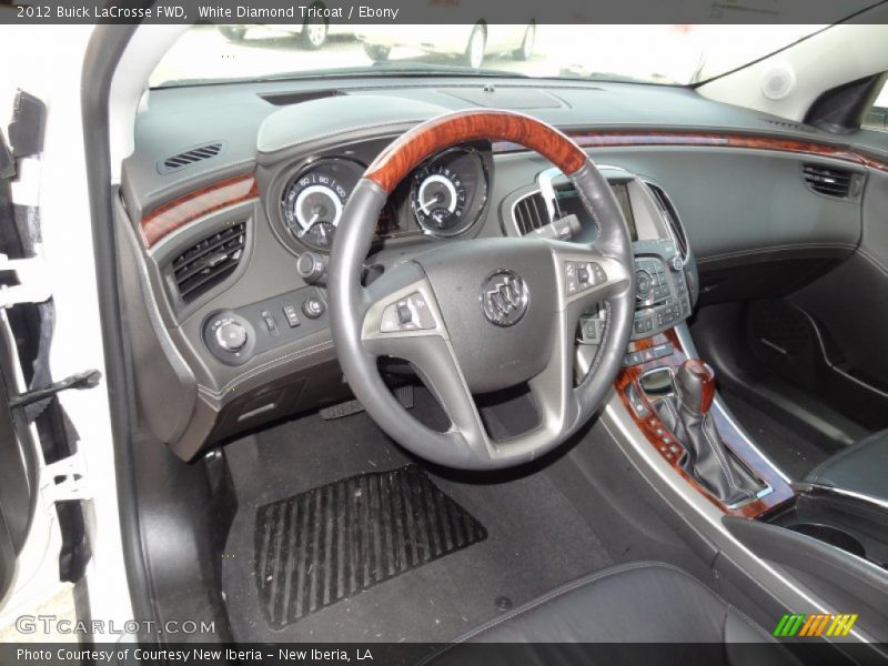 White Diamond Tricoat / Ebony 2012 Buick LaCrosse FWD