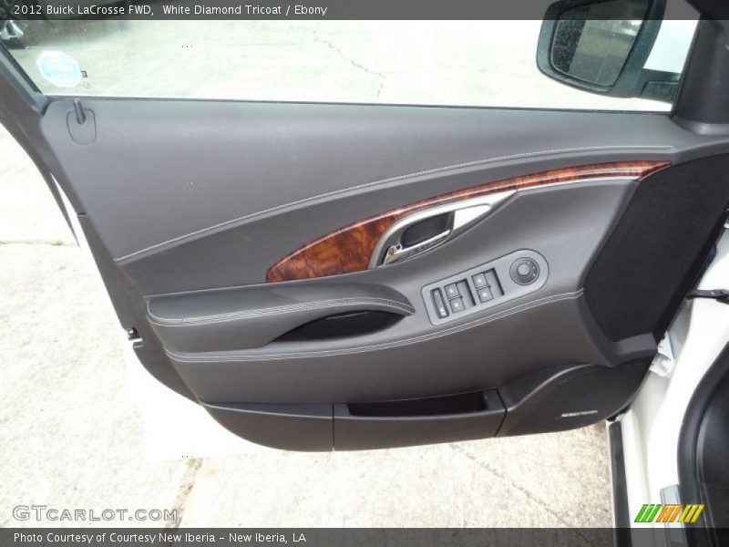 White Diamond Tricoat / Ebony 2012 Buick LaCrosse FWD