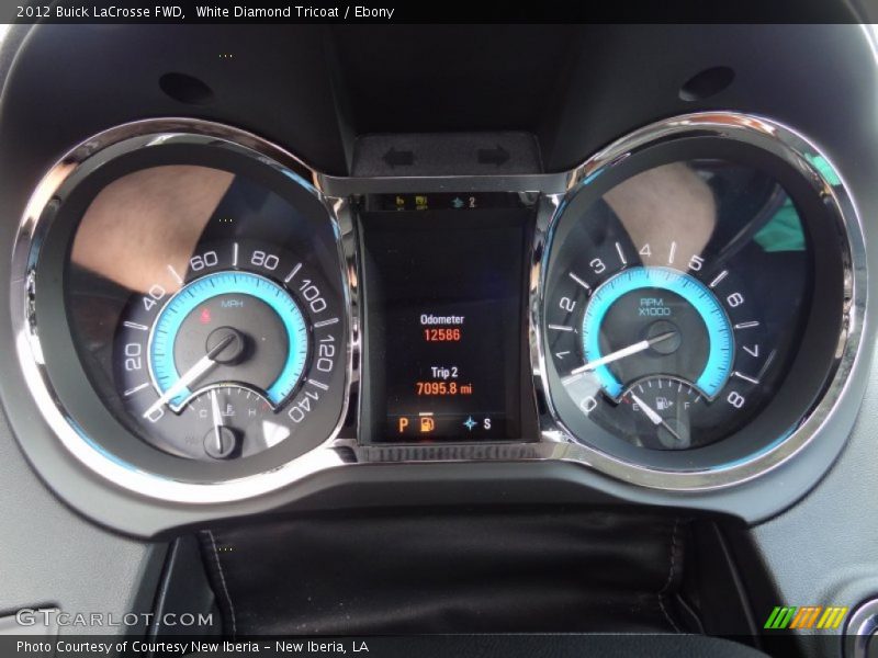 White Diamond Tricoat / Ebony 2012 Buick LaCrosse FWD