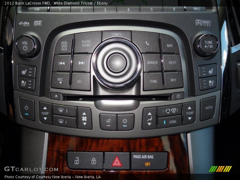 White Diamond Tricoat / Ebony 2012 Buick LaCrosse FWD