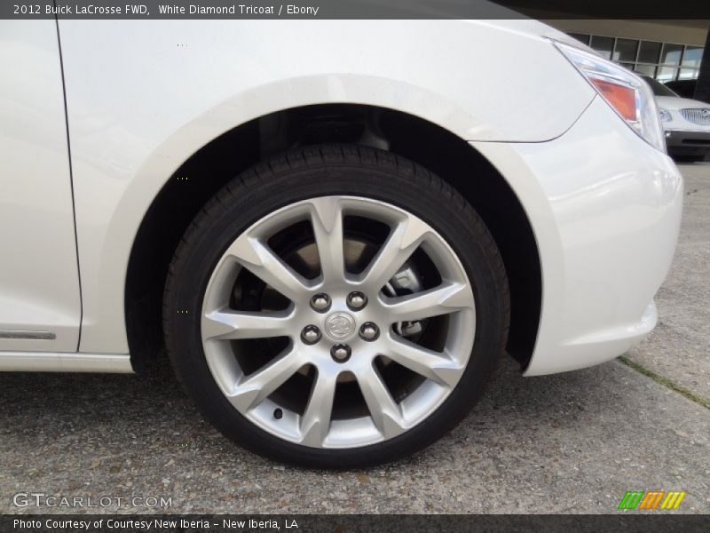 White Diamond Tricoat / Ebony 2012 Buick LaCrosse FWD